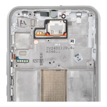 „ServicePack“ LCD ekranas SAMSUNG A34 5G A346B sidabrinis GH82-31201B