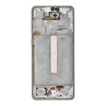 „ServicePack“ LCD ekranas SAMSUNG A33 5G A336B GH82-28143B baltas