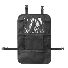 Car organizer for front seats with compartments BY-1298 black Car organizer for front seats with compartments BY-1298 black