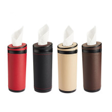 Tube-shaped tissue dispenser black Tube-shaped tissue dispenser black