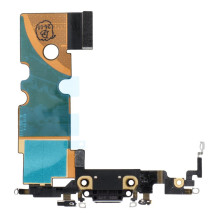 USB įkrovimo jungtis iPhone 8G, juoda (naudota)