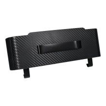 Seat back storage box black Seat back storage box black