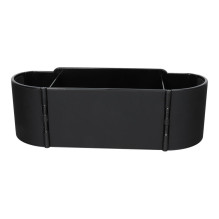 Seat back storage box black Seat back storage box black