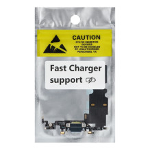 Įkrovimo lankstus USB įkroviklis, skirtas IPHONE XS MAX, juodas (naudotas)