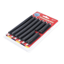 Car door edge protector 8 pcs black