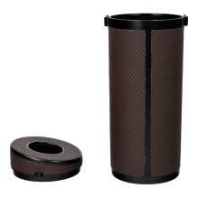 Tube-shaped tissue dispenser brown Tube-shaped tissue dispenser brown