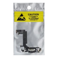 Charging flex USB for IPHONE 12 mini black (pulled) Charging flex USB for IPHONE 12 mini black (pulled)