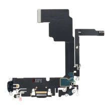Įkrovimo lankstus USB įkroviklis, skirtas IPHONE 15 Pro, juodas, OEM