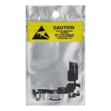 Įkrovimo lankstus USB įkroviklis, skirtas IPHONE 15, juodas, OEM