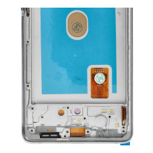 „FixCell“ LCD ekranas SAMSUNG S20 FE OLED su rėmeliu, baltas „FixCell“ LCD ekranas SAMSUNG S20 FE OLED su rėmeliu, baltas