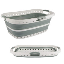 Beldray LA072979GRNFEU7 37 L Collapsible Hip Hugger Laundry Basket Beldray LA072979GRNFEU7 37 L Collapsible Hip Hugger Laundry Basket