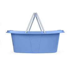 Beldray LA030450CRNFPEU7 Set Of Two Laundry Baskets, White / Blue