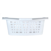Beldray LA030450PNKFPEU7 Set Of Two Laundry Baskets, White / Pink