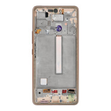 „ServicePack“ LCD ekranas SAMSUNG A53 5G A536B GH82-28024D auksinis „ServicePack“ LCD ekranas SAMSUNG A53 5G A536B GH82-28024D auksinis