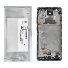„ServicePack“ LCD ekranas, skirtas „SAMSUNG A72 4G A725F GH82-25460B“, mėlynas