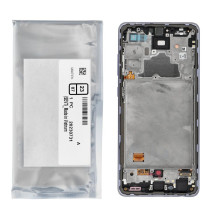 „ServicePack“ LCD ekranas, skirtas „SAMSUNG A72 A725F GH82-25460C“, violetinis