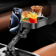 Car table with phone holder CP2008 black