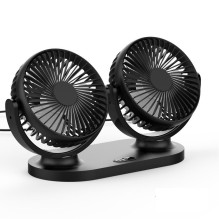 Dual car fan powered by USB...