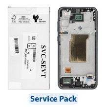 „ServicePack“ LCD ekranas, skirtas „SAMSUNG A35 5G A356B GH82-34221A“, vidurnakčio mėlynas