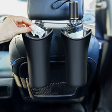 Pakabinamas skėčio laikiklis automobiliui, juodas