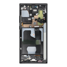 „Samsung Note 20 Ultra 5G N986 / N985“ GH82-31453A mistinės juodos spalvos LCD ekrano aptarnavimo paketas