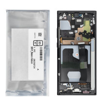 „Samsung Note 20 Ultra 5G N986 / N985“ GH82-31453A mistinės juodos spalvos LCD ekrano aptarnavimo paketas