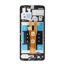 „ServicePack“ LCD ekranas, skirtas „SAMSUNG A06 A065 GH81-26440A“, juodas „ServicePack“ LCD ekranas, skirtas „SAMSUNG A06 A065 GH81-26440A“, juodas