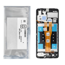 „ServicePack“ LCD ekranas, skirtas „SAMSUNG A06 A065 GH81-26440A“, juodas „ServicePack“ LCD ekranas, skirtas „SAMSUNG A06 A065 GH81-26440A“, juodas