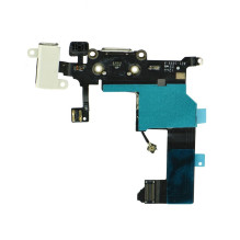 „iPhone 5“ doko jungties lankstusis laidas, baltas „iPhone 5“ doko jungties lankstusis laidas, baltas