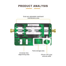 PCB laikiklis BAKU BA-677 (komplektas)