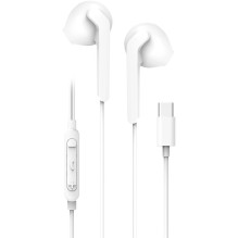 Laidinės ausinės USB C (DAC) Blue Star PA-M15C-R 1,2 m baltos