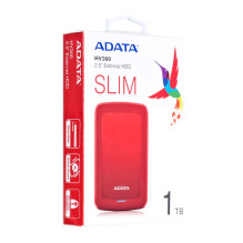 ADATA HV300 išorinis kietasis diskas 1000 GB, raudonas ADATA HV300 išorinis kietasis diskas 1000 GB, raudonas