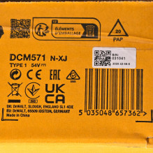 DeWALT DCM571N-XJ 54 / 18 V žolės žoliapjovė (be akumuliatoriaus ir įkroviklio) 38 cm baterija juoda, geltona DeWALT DCM571N-XJ 54 / 18 V žolės žoliapjovė (be akumuliatoriaus ir įkroviklio) 38 cm baterija juoda, geltona