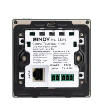 Valdymo Jutiklinis Pultas - Lindy Control Touchpad 32310, 4 Coliai, PoE, Android 11, Tamsiai Pilkas Valdymo Jutiklinis Pultas - Lindy Control Touchpad 32310, 4 Coliai, PoE, Android 11, Tamsiai Pilkas