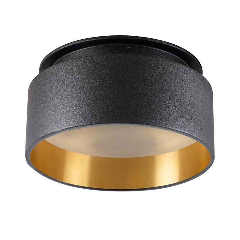 Luminaire recessed Kanlux Govik, 10W, GU10, black