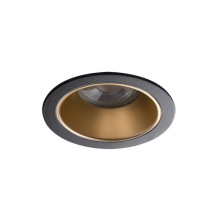 Luminaire recessed Kanlux Glozo, 10W, GU10, gold