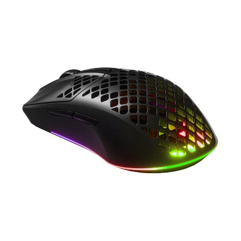 Žaidimų Pelė - SteelSeries Aerox 3 Wireless - 18000 CPI Optinis Jutiklis - Onyx