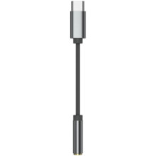 Garso Adapteris - KZ AM01 USB-C Iki 3.5 mm Garso Adapteris DAC 160 Ω 20-20,000 Hz Grafitas