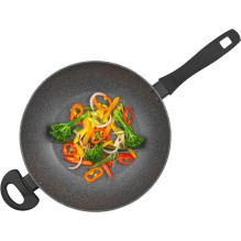 Russell Hobbs RH028121EU7 Metallic Marble Wok 28cm