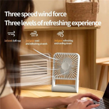 Desk fan HX-123 white