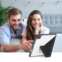 DUX DUCIS MAGI dėklas su pieštukų dėklu, skirtas iPad Pro 11 (2018 / 2020 / 2021 / 2022), juodas DUX DUCIS MAGI dėklas su pieštukų dėklu, skirtas iPad Pro 11 (2018 / 2020 / 2021 / 2022), juodas
