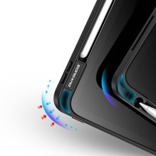DUX DUCIS MAGI dėklas su pieštukų dėklu, skirtas iPad Pro 11 (2018 / 2020 / 2021 / 2022), juodas DUX DUCIS MAGI dėklas su pieštukų dėklu, skirtas iPad Pro 11 (2018 / 2020 / 2021 / 2022), juodas