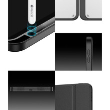 DUX DUCIS MAGI dėklas su pieštukų dėklu, skirtas iPad Pro 11 (2018 / 2020 / 2021 / 2022), juodas DUX DUCIS MAGI dėklas su pieštukų dėklu, skirtas iPad Pro 11 (2018 / 2020 / 2021 / 2022), juodas