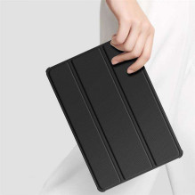 DUX DUCIS dėklas TOBY su pieštuko dėklu, skirtas SAMSUNG Tab S6 Lite (P610 / P613 / P615 / P619), juodas