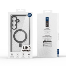 DUX DUCIS AIMO MAG dėklas, suderinamas su „MagSafe“, skirtas SAMSUNG S25 Plus, juodas DUX DUCIS AIMO MAG dėklas, suderinamas su „MagSafe“, skirtas SAMSUNG S25 Plus, juodas