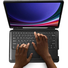 DUX DUCIS case DK foldable with Wireless Keyboard for SAMSUNG Tab S10 Plus / S9 Plus / S9 FE Plus black DUX DUCIS case DK foldable with Wireless Keyboard for SAMSUNG Tab S10 Plus / S9 Plus / S9 FE Plus black