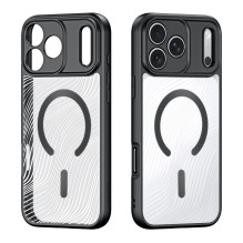DUX DUCIS case AIMO MAG compatible with MagSafe for IPHONE 17 PRO MAX (Open Ring Version) black DUX DUCIS case AIMO MAG compatible with MagSafe for IPHONE 17 PRO MAX (Open Ring Version) black