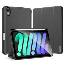 DUX DUCIS case DOMO foldable with pencil storage for iPad mini 7 / 6 black DUX DUCIS case DOMO foldable with pencil storage for iPad mini 7 / 6 black
