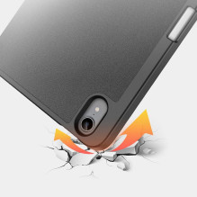 DUX DUCIS DOMO sulankstomas dėklas su pieštuko dėklu, skirtas iPad mini 7 / 6, juodas DUX DUCIS DOMO sulankstomas dėklas su pieštuko dėklu, skirtas iPad mini 7 / 6, juodas