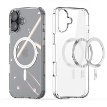 DUX DUCIS CLIN MAG dėklas, suderinamas su „MagSafe“, skirtas IPHONE 16 Plus, skaidrus